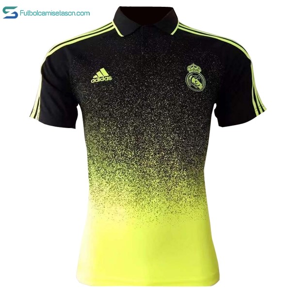 Polo Real Madrid 2017/18 Amarillo Negro